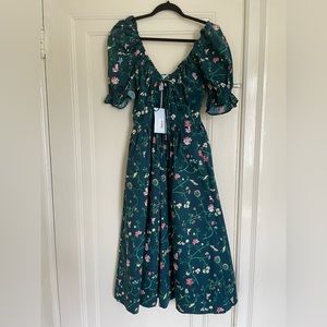 NWT Hill House Home Ophelia Dress Moody Floral M